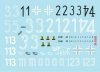 Star Decals 35-C1333 Tiger I. sPzAbt 502 # 1. Initial / Early production Tigers 1942-43. 1/35